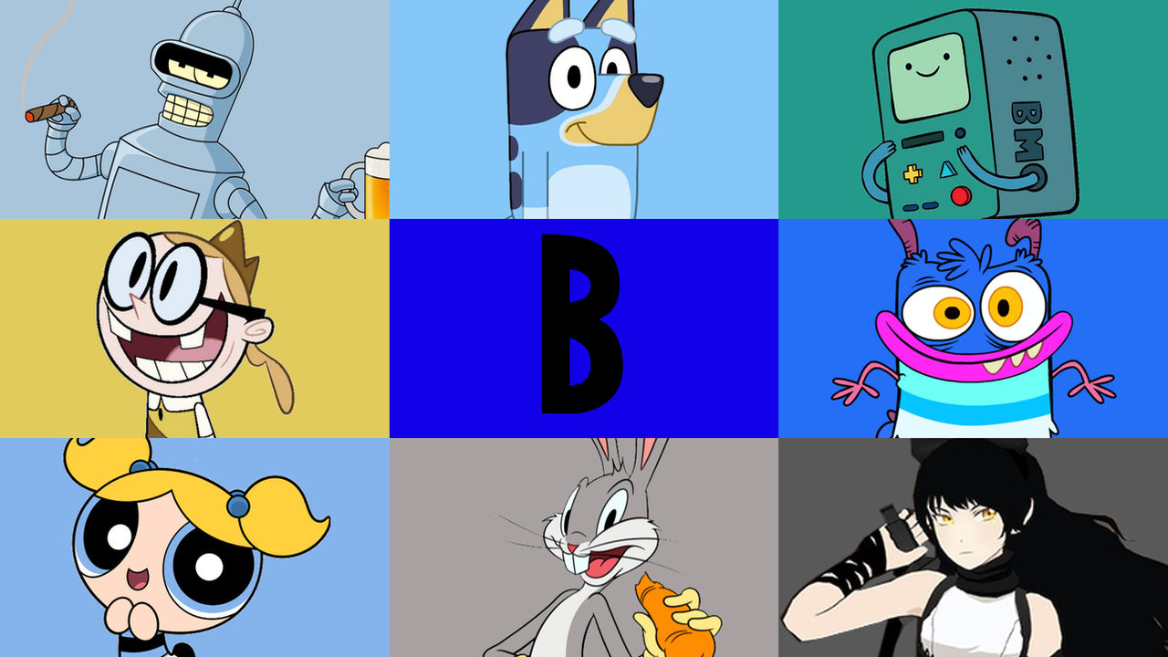 Alphabet, B-wing, Main characters