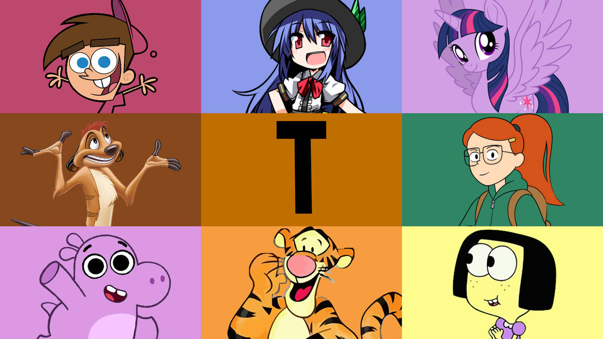 My Favorite Characters Starting With The Letter T by ...