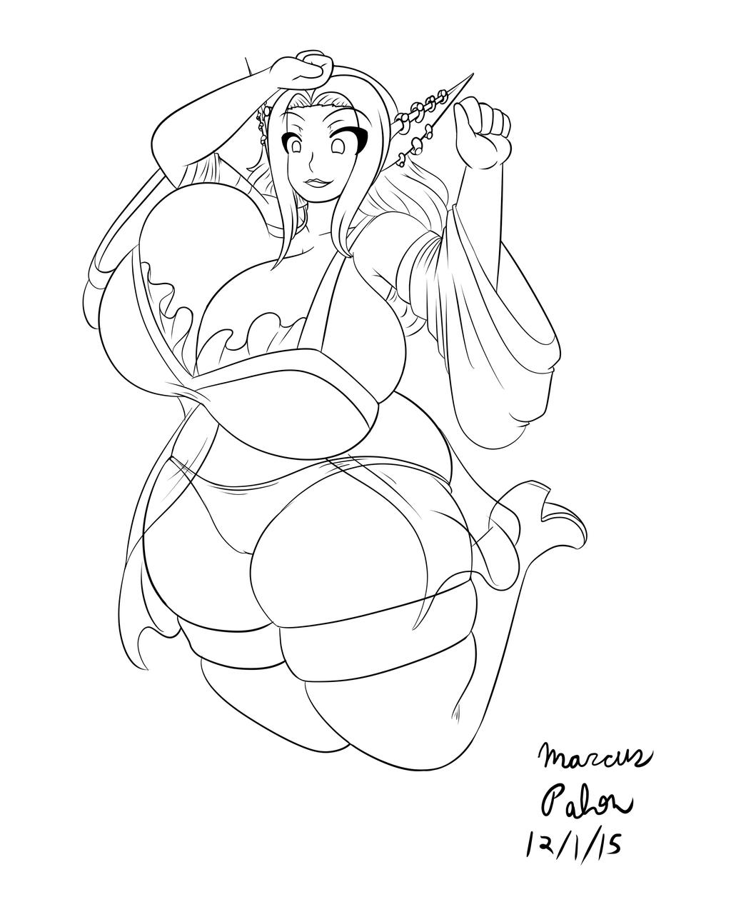 Squishy Illaria Sketch