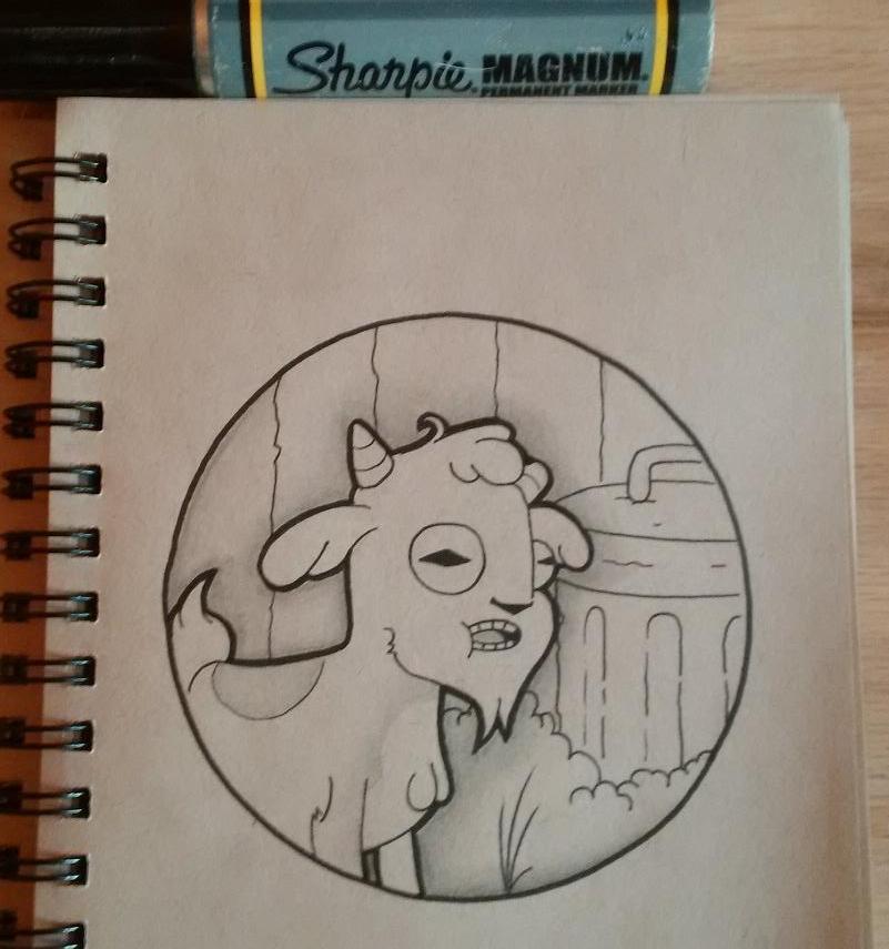Goat? (Gravity Falls) by vonboone on DeviantArt
