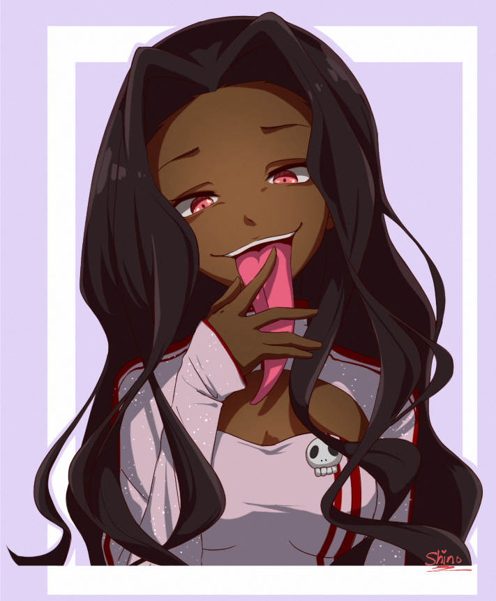 Anime dark skin girl yandere by ShinoCsp on DeviantArt