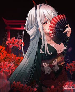 Anime demon girl
