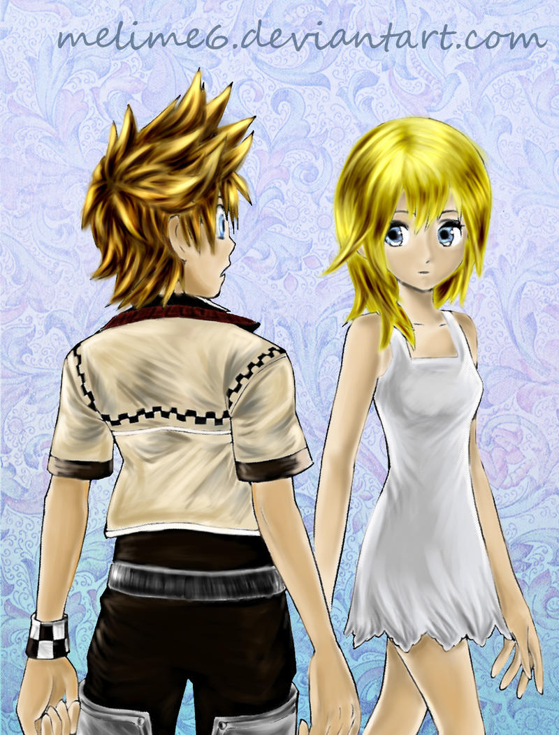 Namine Roxas Roxas x Namine: manga page by Mellime on DeviantArt