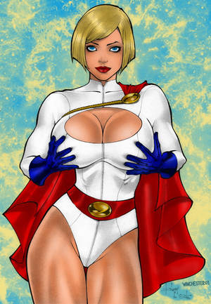 Power Girl By Rubismar Da Costa