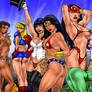 DC Girls by Ed Benes - 1000 Watchers