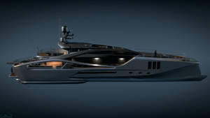 3D Yacht Palmer Johnson 48m 2