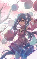 MIKU with spring