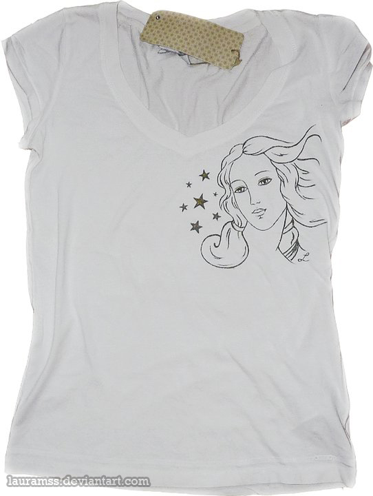 Boticelli Venus tee