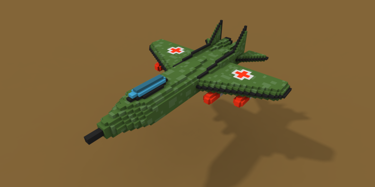 Medical Jet by rubengcdev