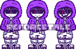 Updated Sans Battle Sprite Genocide Run TineeZeke - Illustrations ART street