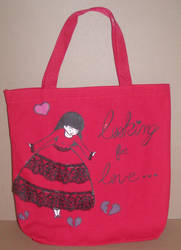 Looking for Love tote