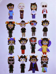 Homestuck paper dolls