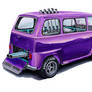 Subaru Sambar 360 Little Purple Wagon