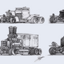 Killer Trucks Sketches