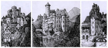 Old Castles Sketches