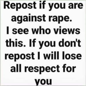I Am Against Rape By Chaosemperor971 Derlbvn