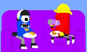 Tiketz and his friend
