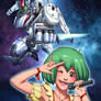 Macross 30th tribute - Ranka w/Alto's VF-25F