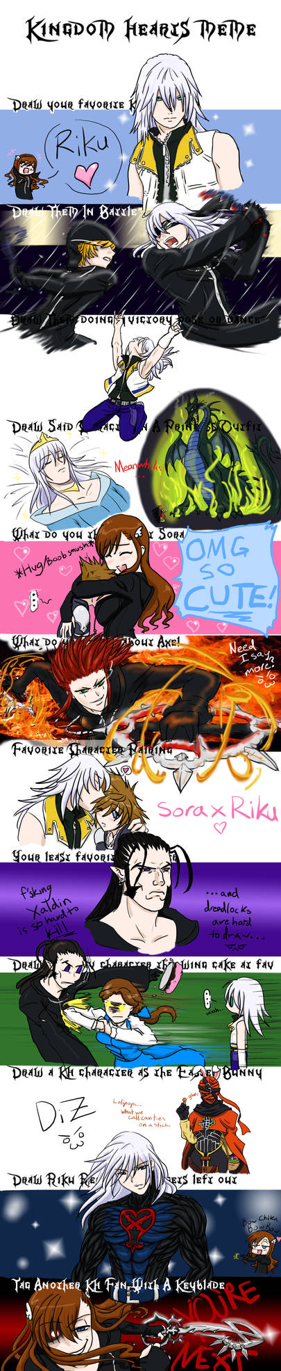 Kingdom Hearts Meme by tehP-WINGavenger