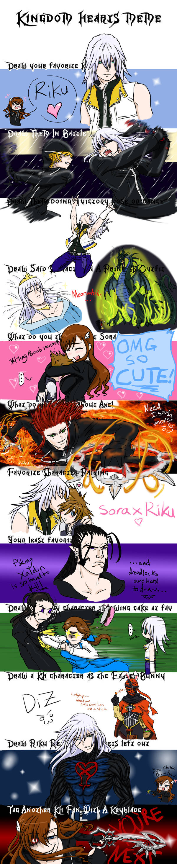 Kingdom Hearts Meme by tehP-WINGavenger