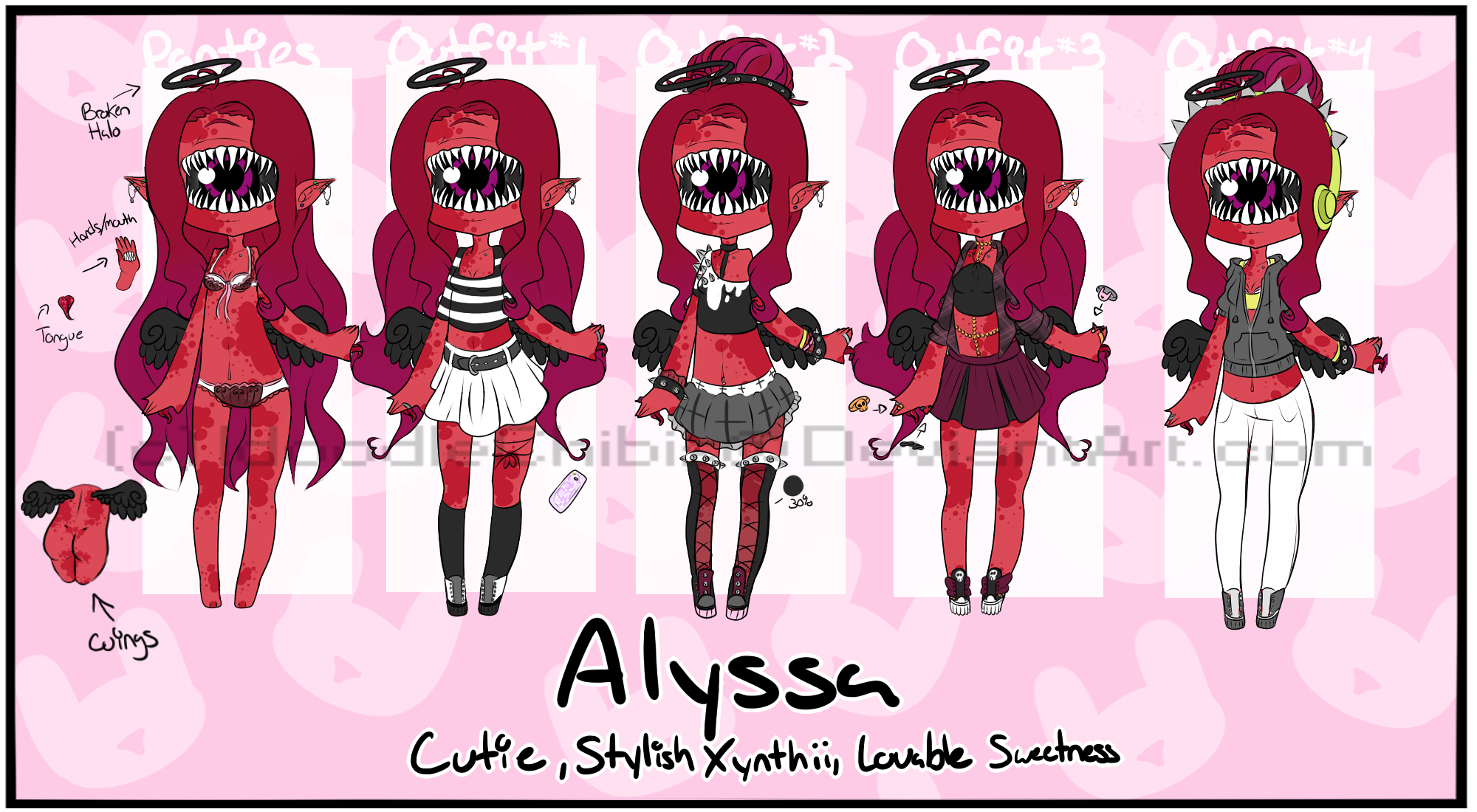 {Character Sheet} Alyssa