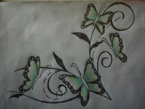 butterfly tattoo design