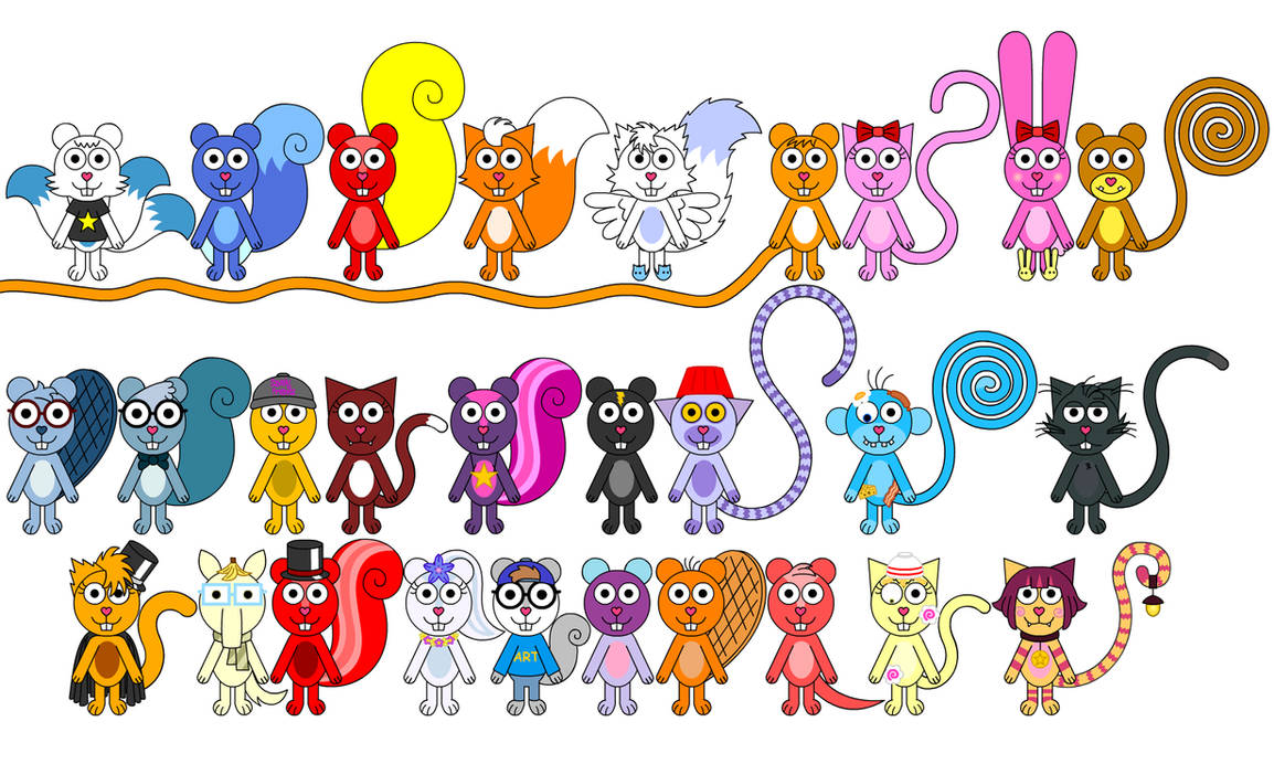28 HTF Fan Characters (My Style) by JackTheBlueCat2006 on DeviantArt