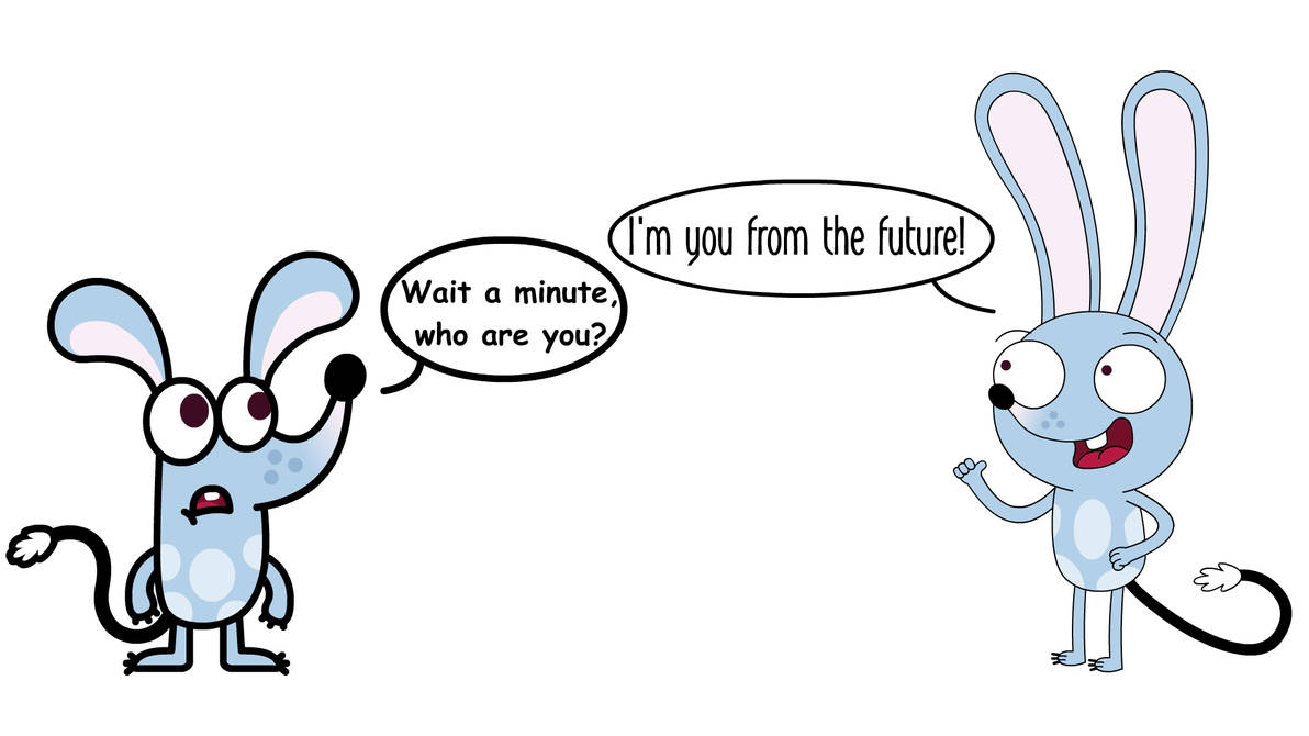 Boj Meets His Future Self by JackTheBlueCat2006 on DeviantArt