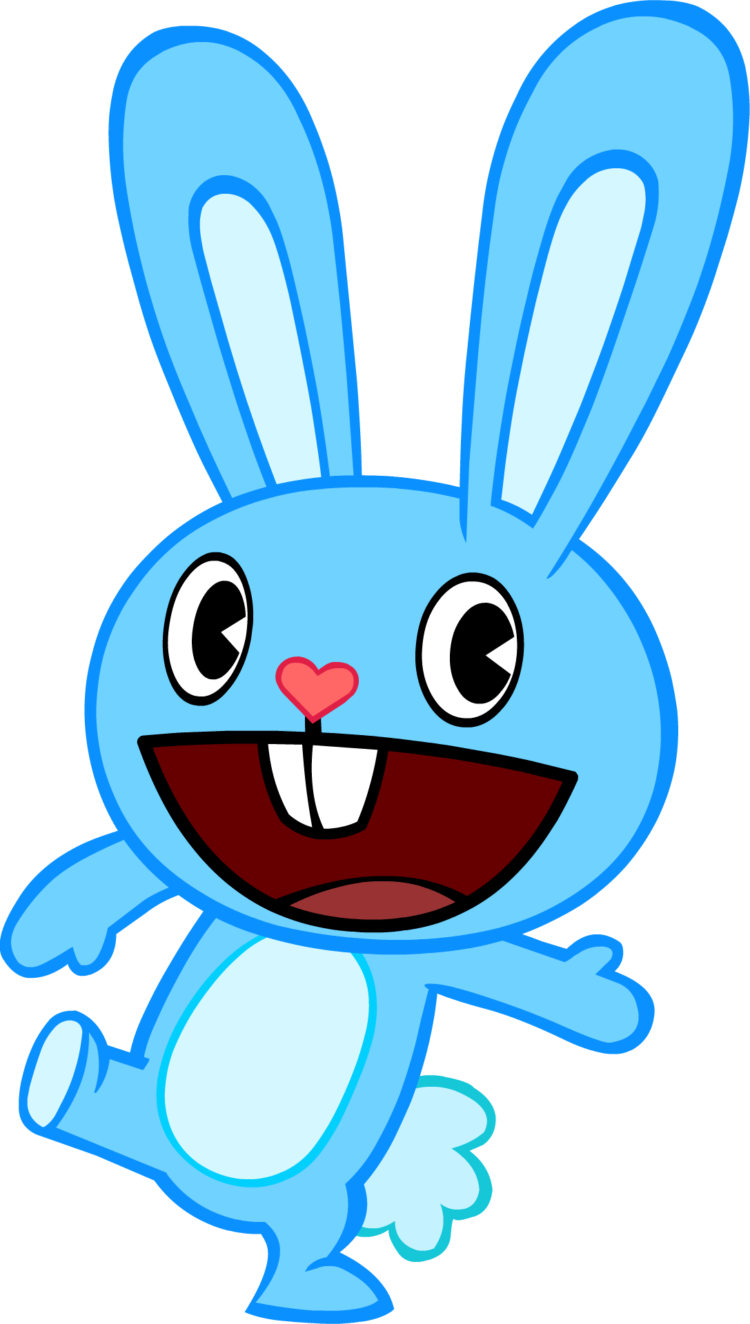 Andrew the Blue Bunny (ART TRADE) by JackTheBlueCat2006 on DeviantArt