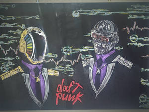 'Daft Punk' for my Husbands Birthday~