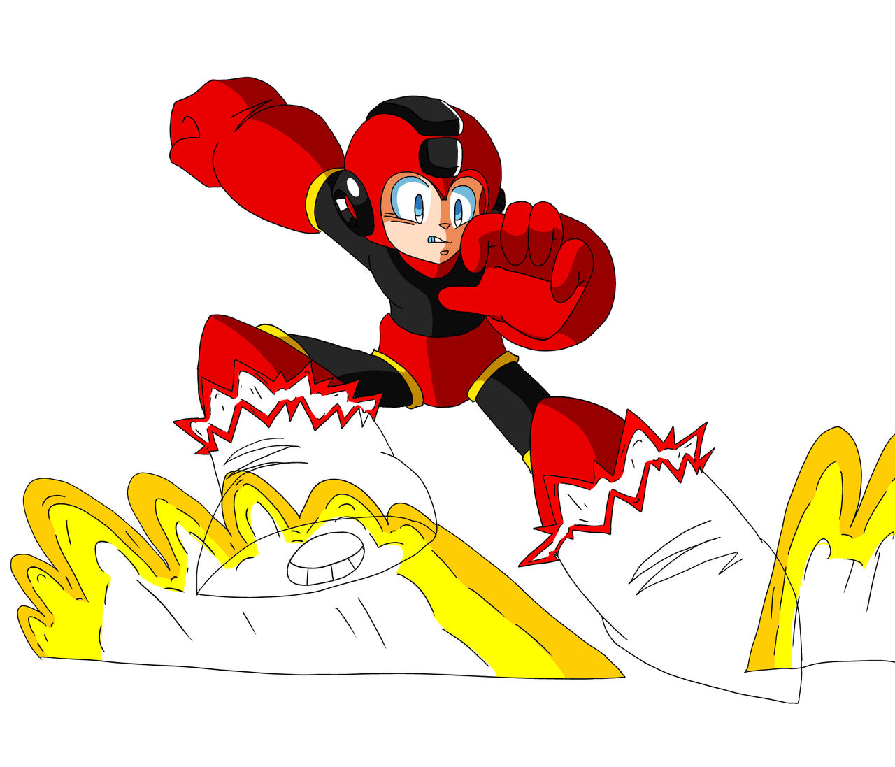 Mega Man Rock Force - Crypt Cloak by Gigamix-Nerai on DeviantArt