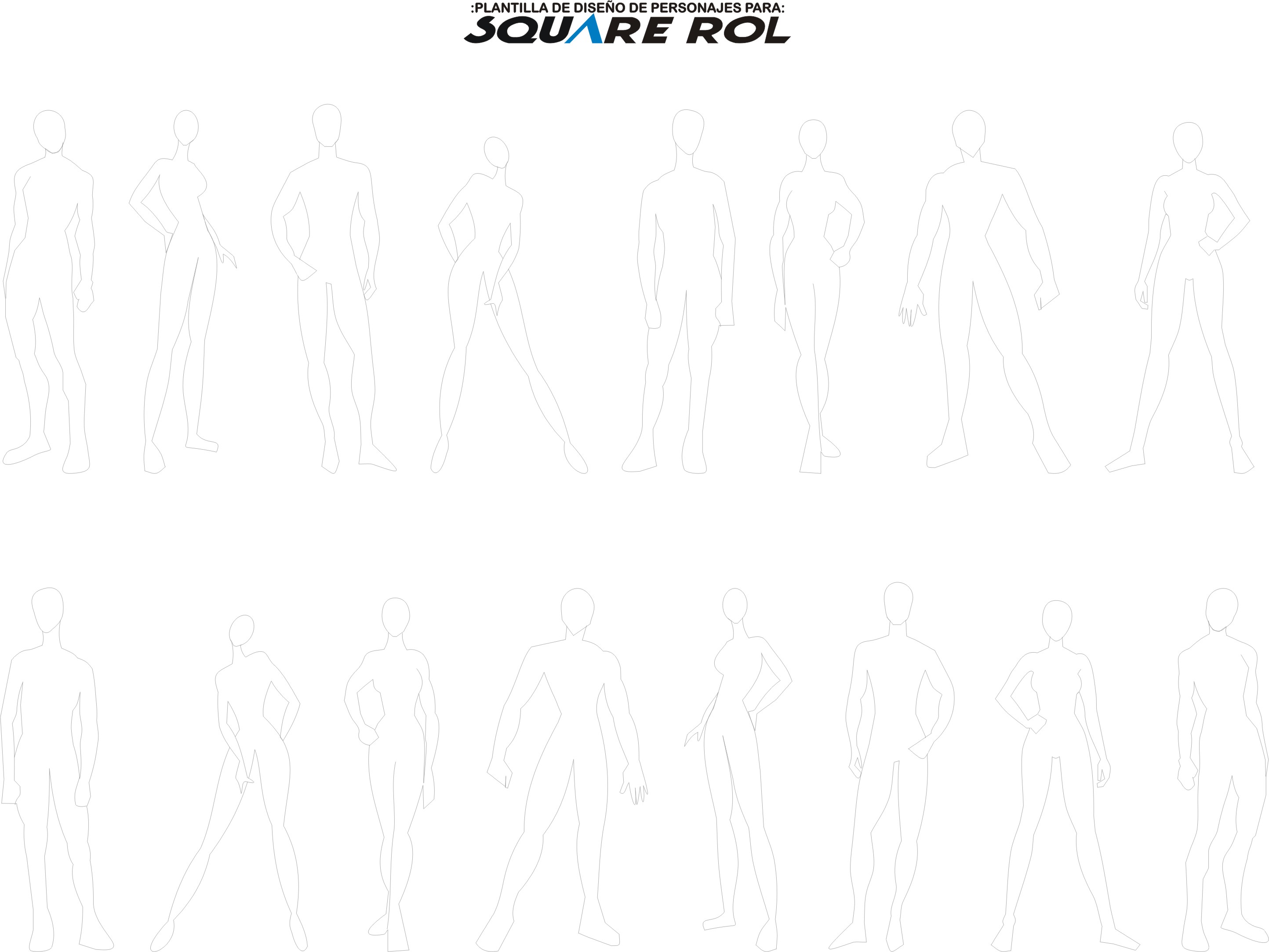 Character Design Templates by Zhaga on DeviantArt