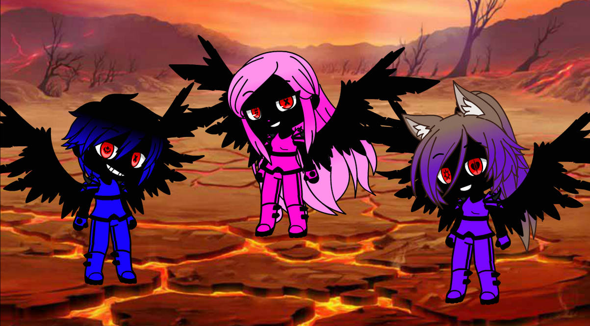 DARK forms by gachalighttrio on DeviantArt