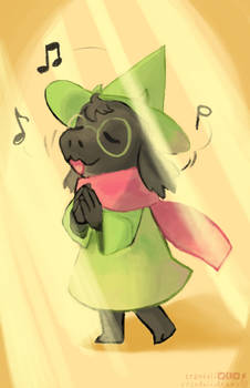 11-27 Singing Ralsei smol