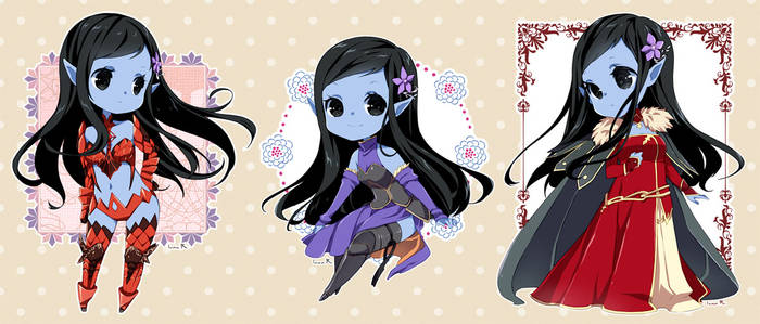 Chibi commission batch 24