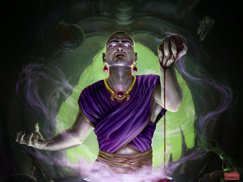 Dark Ritual by CamilleDuguay on DeviantArt