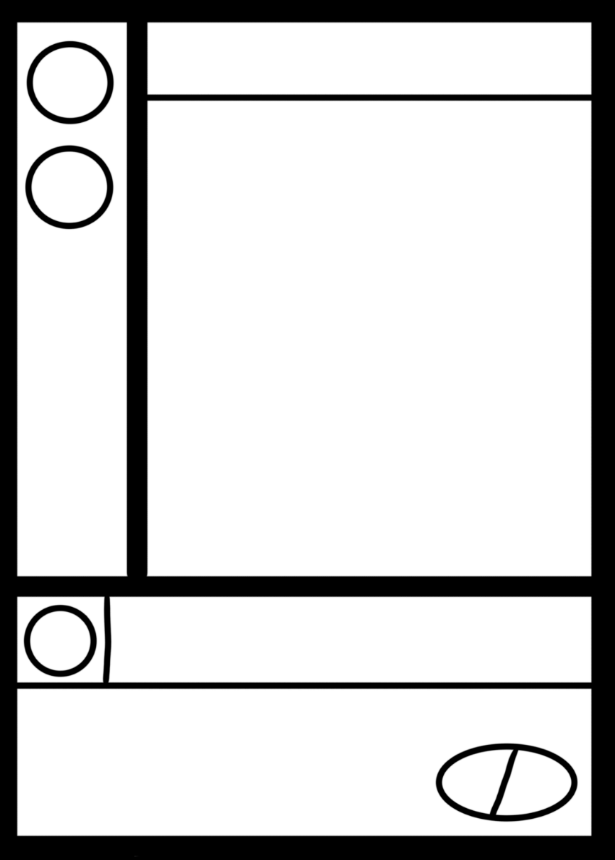 Trading card Template by MekroTech on DeviantArt