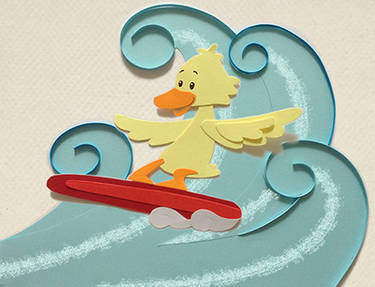 Surfing Duck