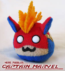 Superpuggles - Captain Marvel