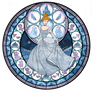 Princess Cinderella - Kingdom Hearts Stain Glass