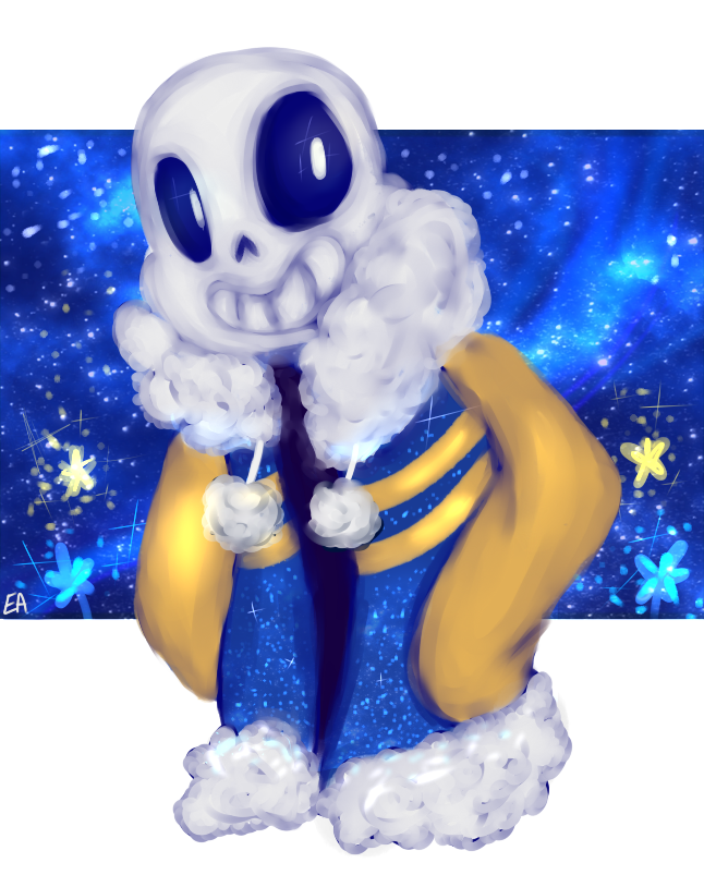 Outertale Icon Outertale - Sans by MilanaArt on DeviantArt