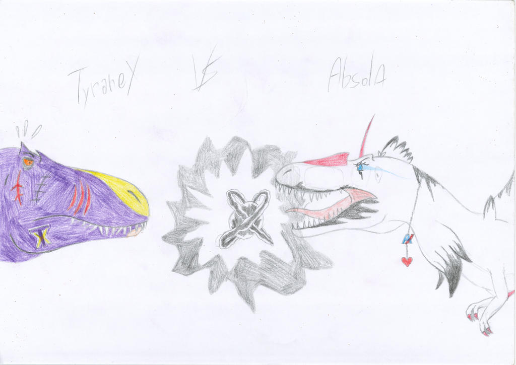 TyraneX VS AbsolA Max Power by AllosaureX-AX on DeviantArt
