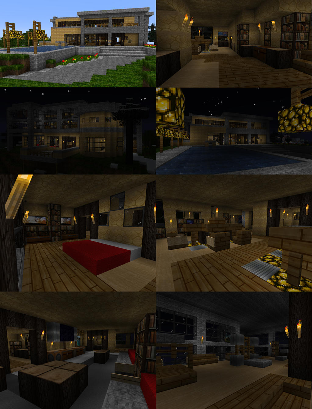 Minecraft Modern House