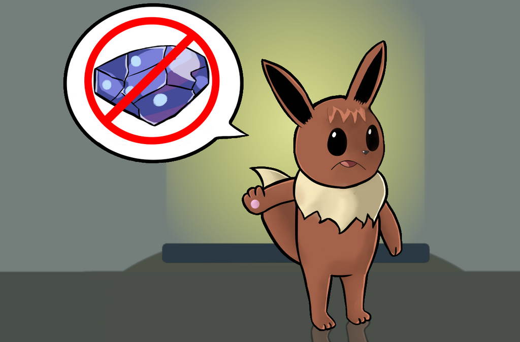 Rise the Eevee Water Stone rejection