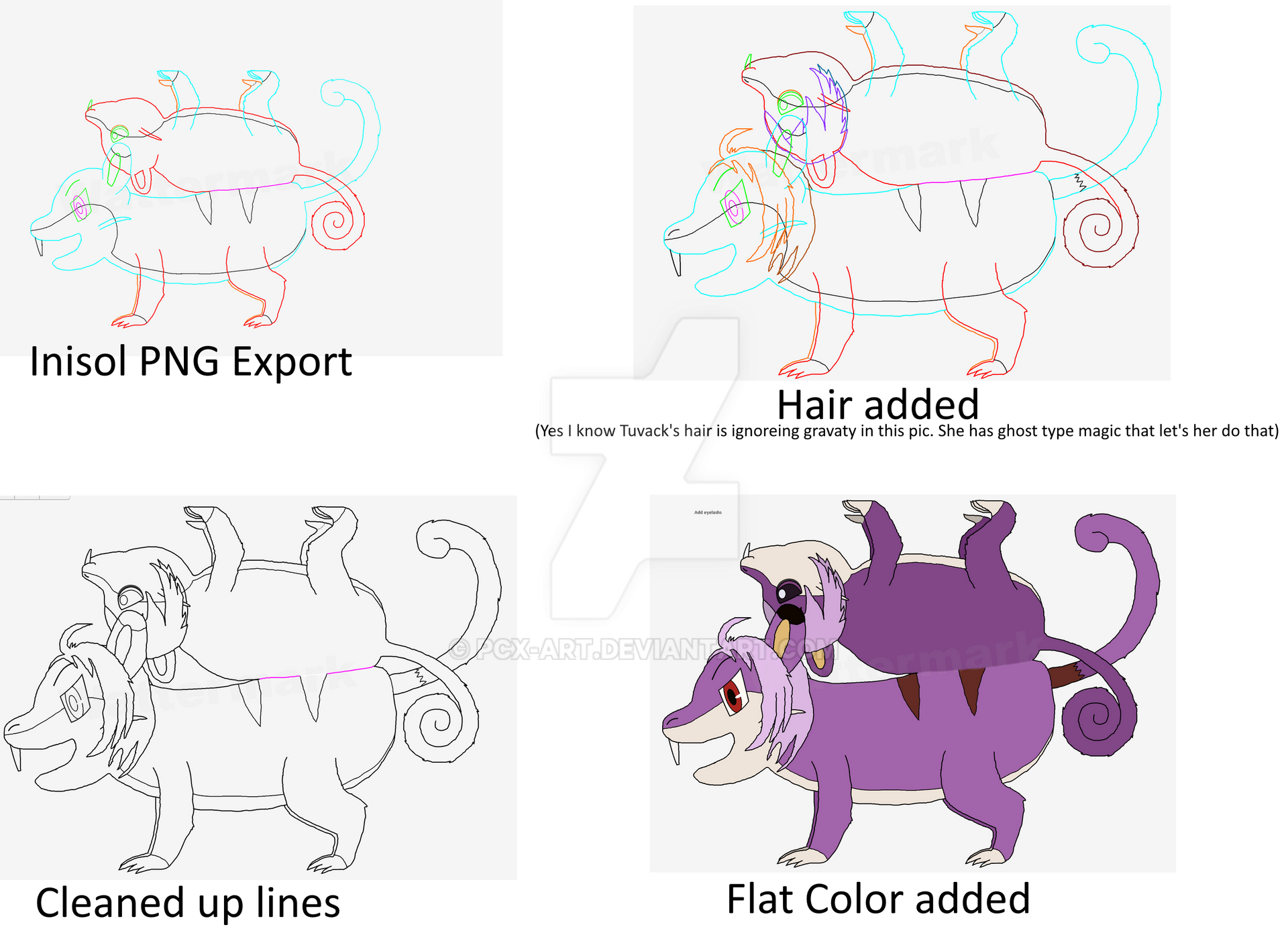 Art process example by PCX-Art on DeviantArt