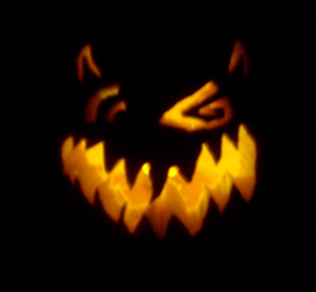 Sora's Mask Jack-o-Lantern