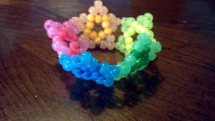 Rainbow Star Cuff