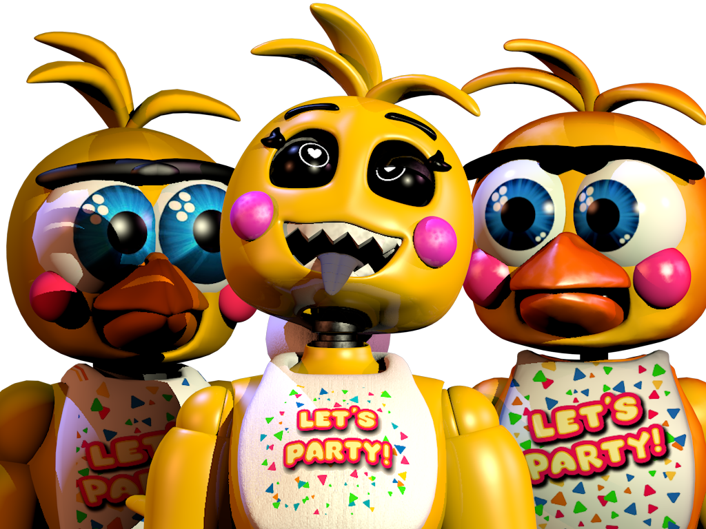 Toy Checka (C4D/FNAF) toy chica by MrLefty6 on DeviantArt