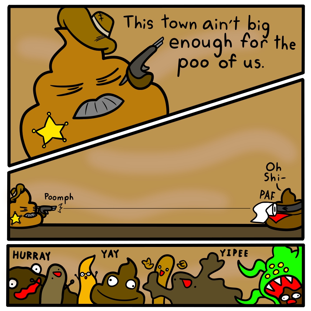 Sheriff Poop by BottleKaps on DeviantArt