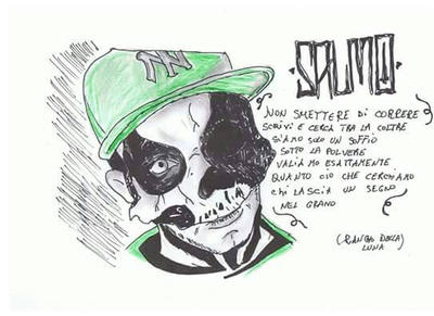 Rapper Salmo by Redfold94 on DeviantArt